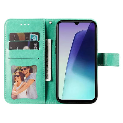 For Xiaomi Redmi 14C 4G Case PU Leather Wallet Floral Phone Cover Stand View