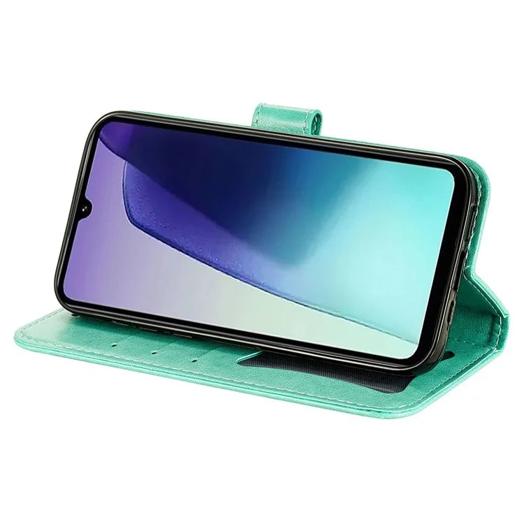 For Xiaomi Redmi 14C 4G Case PU Leather Wallet Floral Phone Cover Stand View