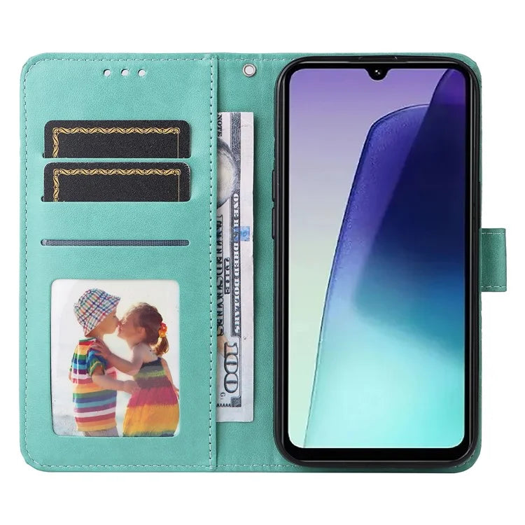 For Xiaomi Redmi 14C 4G Case Sunflower Imprint Leather Wallet Phone Cover