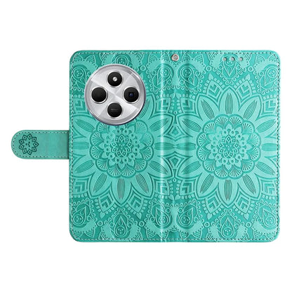 For Xiaomi Redmi 14C 4G Case Sunflower Imprint Leather Wallet Phone Cover