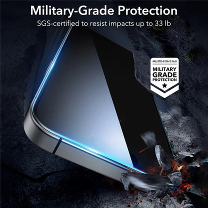 ESR For iPhone 16 Pro Max Case Compatible with MagSafe PC+TPU Kickstand Phone Cover with Screen Film