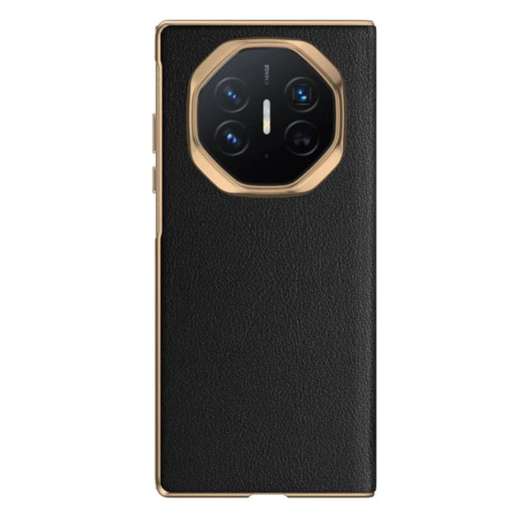 For Huawei Mate XT Ultimate Case View Window PU Leather+PC Phone Cover