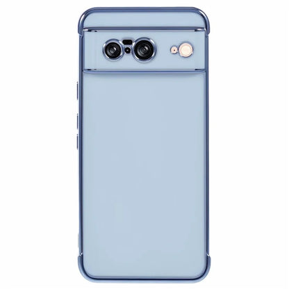 For Google Pixel 8 Case Electroplated Frame TPU Soft Phone Cover