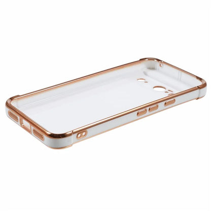 For Google Pixel 8 Case Electroplated Frame TPU Soft Phone Cover