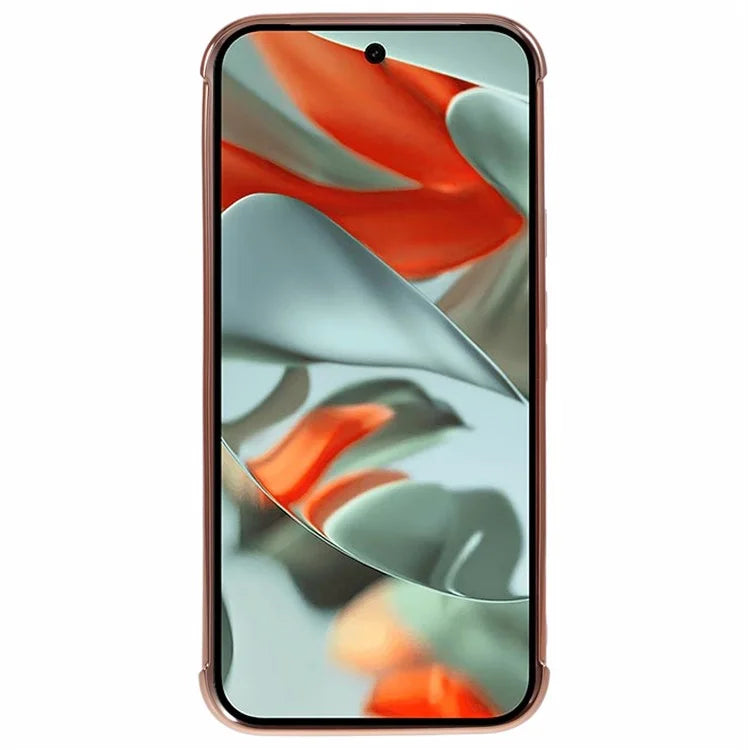 For Google Pixel 9 Pro XL Case Electroplated Frame TPU Soft Phone Cover