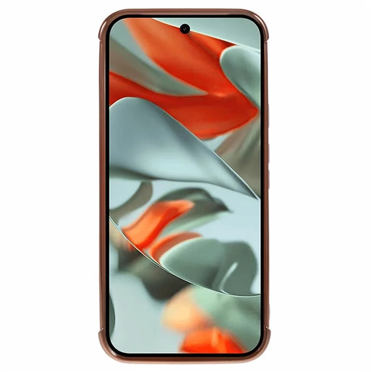 For Google Pixel 9 Pro XL Case Electroplated Frame TPU Soft Phone Cover