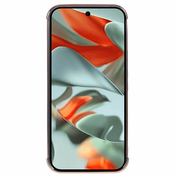For Google Pixel 9 Pro XL Case Electroplated Frame TPU Soft Phone Cover