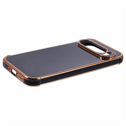 For Google Pixel 9 Pro XL Case Electroplated Frame TPU Soft Phone Cover