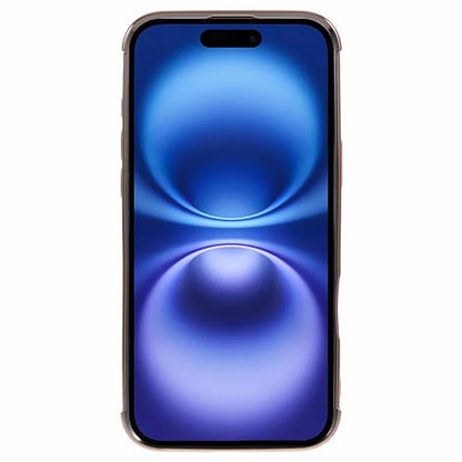 For iPhone 16 Plus Case Electroplated Frame TPU Soft Phone Cover