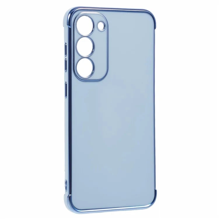 For Samsung Galaxy S23 Case Electroplated Frame TPU Soft Phone Cover