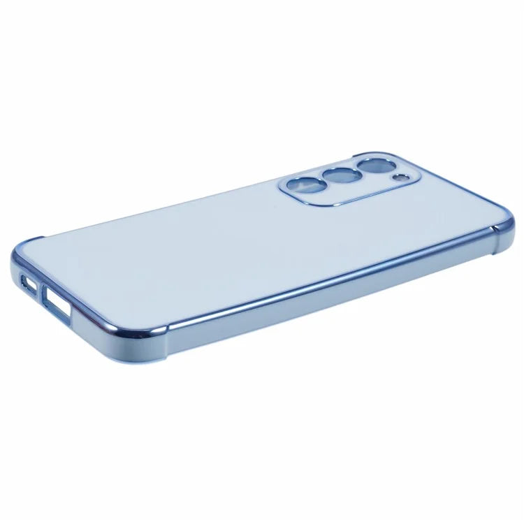For Samsung Galaxy S23 Case Electroplated Frame TPU Soft Phone Cover