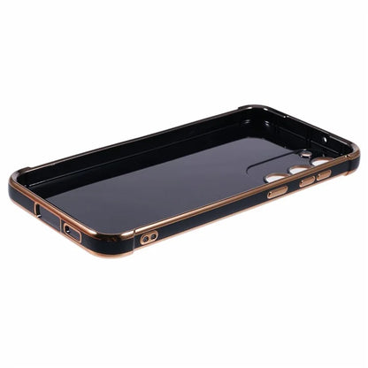 For Samsung Galaxy S23 Case Electroplated Frame TPU Soft Phone Cover