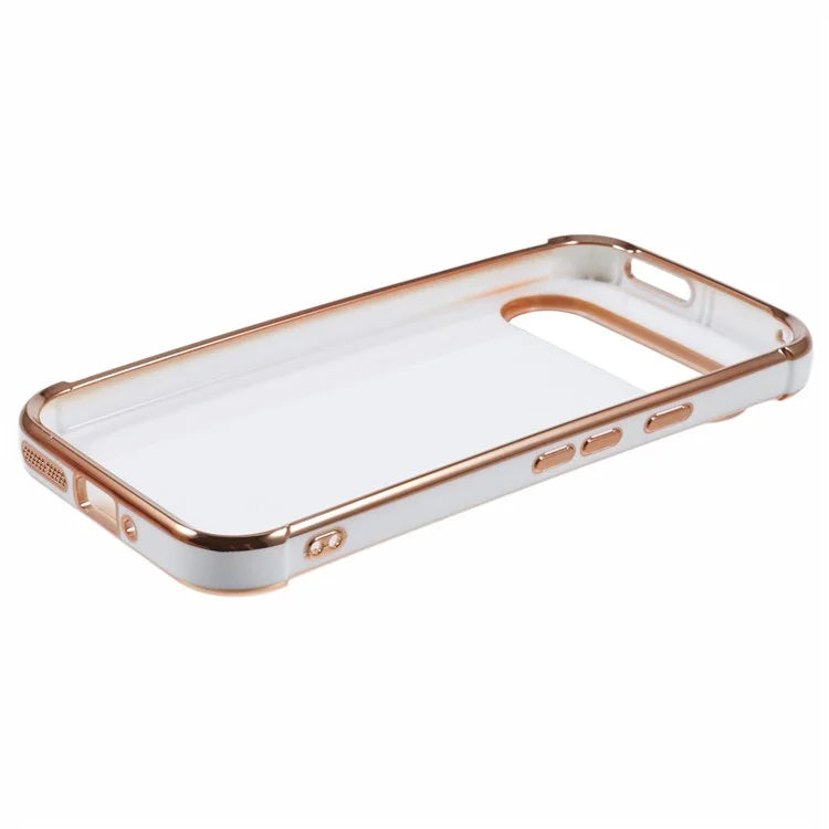 For Google Pixel 9 / Pixel 9 Pro Case Electroplated Frame TPU Soft Phone Cover