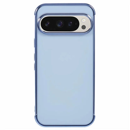 For Google Pixel 9 / Pixel 9 Pro Case Electroplated Frame TPU Soft Phone Cover