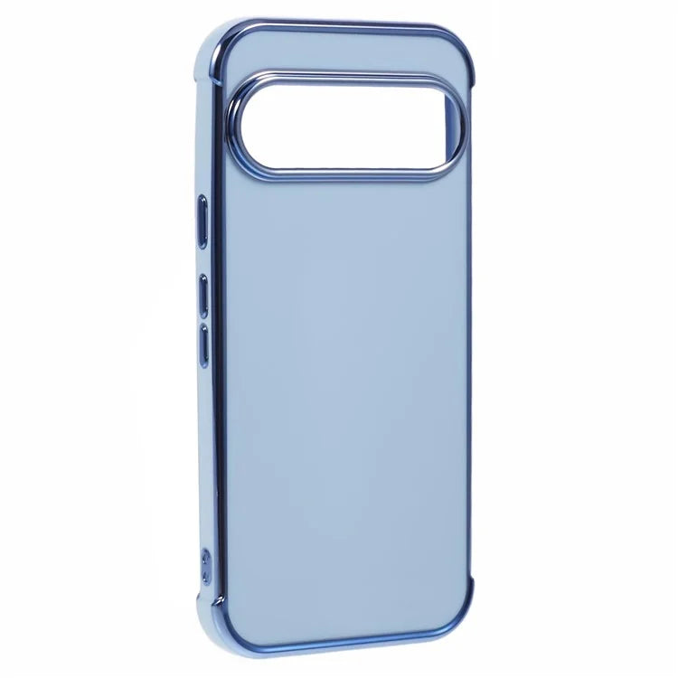 For Google Pixel 9 / Pixel 9 Pro Case Electroplated Frame TPU Soft Phone Cover