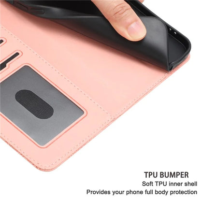 For Samsung Galaxy A54 5G Case Flower Imprint Leather Flip Wallet Phone Cover with Wrist Strap