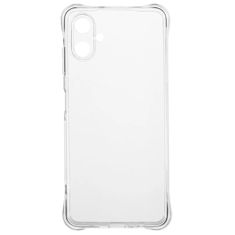 For Samsung Galaxy A06 Case TPU Phone Cover with Screen Protector + Camera Lens Film