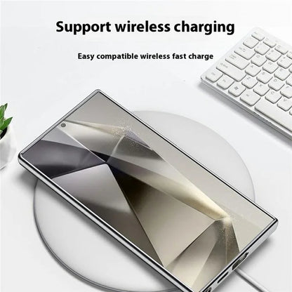 GKK For Samsung Galaxy S23 Ultra Case Compatible with MagSafe Anti-Scratch PC+TPU+PU Phone Cover