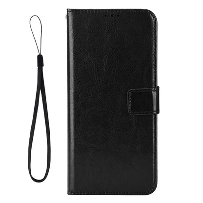 For iPhone 16 Pro Case Crazy Horse Texture PU Leather Phone Wallet Cover