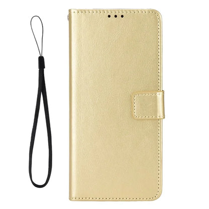 For iPhone 16 Pro Case Crazy Horse Texture PU Leather Phone Wallet Cover