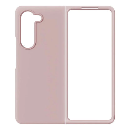 KALEBOL KLB-YTGJ002 For Samsung Galaxy Z Fold5 5G Case Solid Color Liquid Silicone+PC Phone Cover