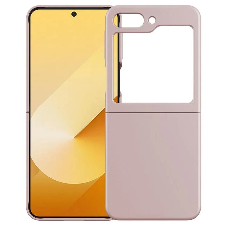 KALEBOL KLB-YTGJ002 For Samsung Galaxy Z Flip6 5G Case Solid Color Liquid Silicone+PC Phone Cover