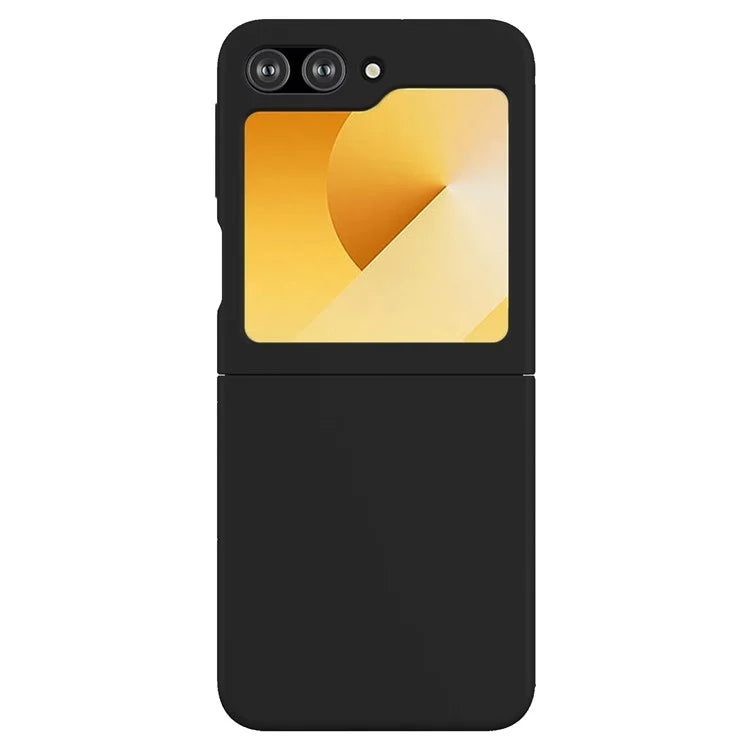 KALEBOL KLB-YTGJ002 For Samsung Galaxy Z Flip6 5G Case Solid Color Liquid Silicone+PC Phone Cover