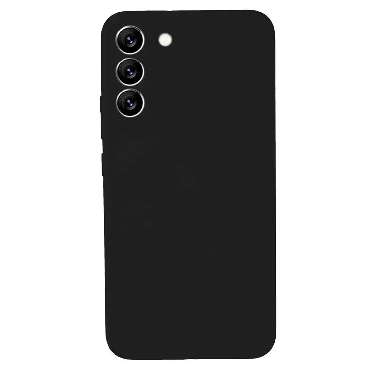 KALEBOL KLB-YTGJ002 For Samsung Galaxy S22 5G Case Solid Color Liquid Silicone+PC Phone Cover