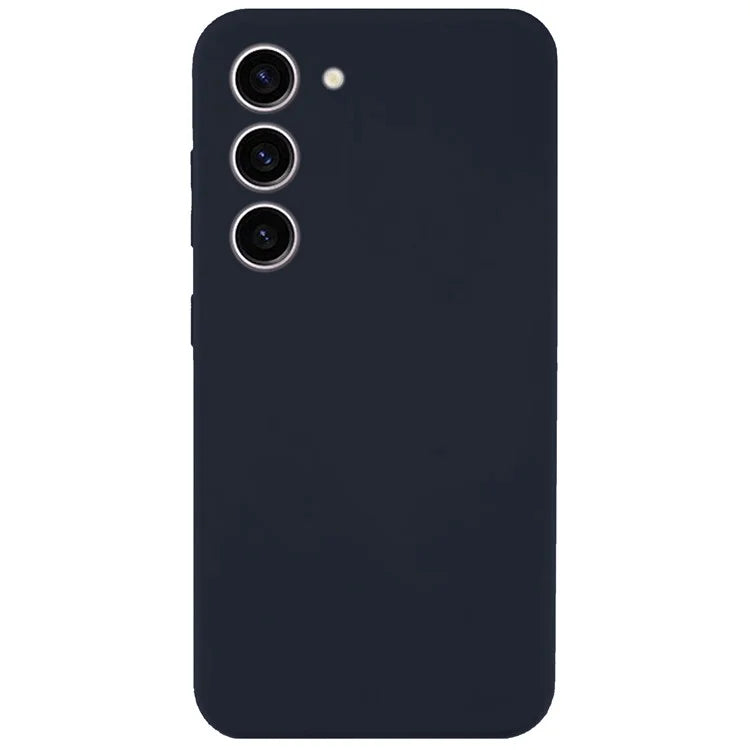KALEBOL KLB-YTGJ002 For Samsung Galaxy S23 Case Solid Color Liquid Silicone+PC Phone Cover