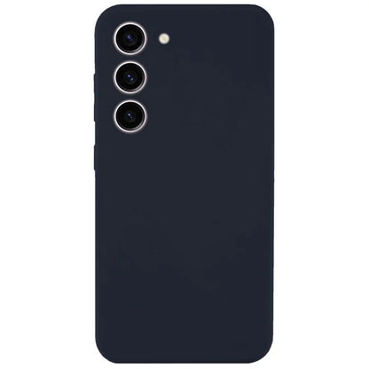 KALEBOL KLB-YTGJ002 For Samsung Galaxy S23 Case Solid Color Liquid Silicone+PC Phone Cover