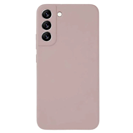 KALEBOL KLB-YTGJ002 For Samsung Galaxy S22+ 5G Case Solid Color Liquid Silicone+PC Phone Cover