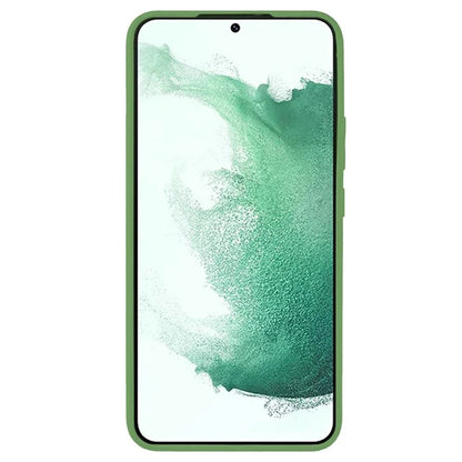 KALEBOL KLB-YTGJ002 For Samsung Galaxy S22+ 5G Case Solid Color Liquid Silicone+PC Phone Cover