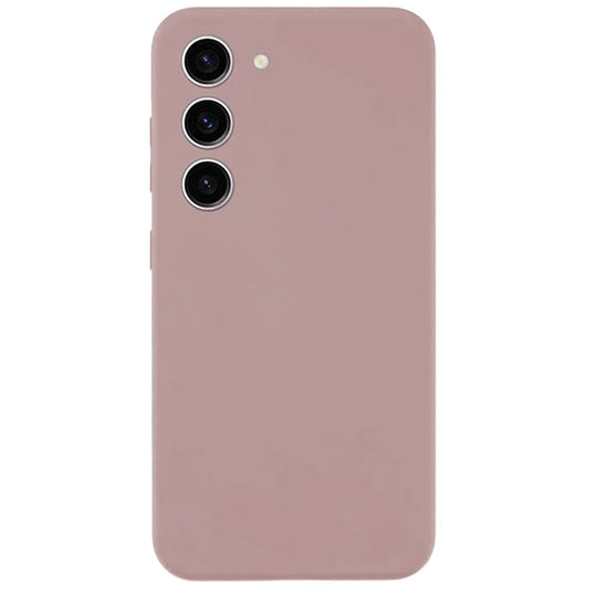 KALEBOL KLB-YTGJ002 For Samsung Galaxy S23+ Case Solid Color Liquid Silicone+PC Phone Cover