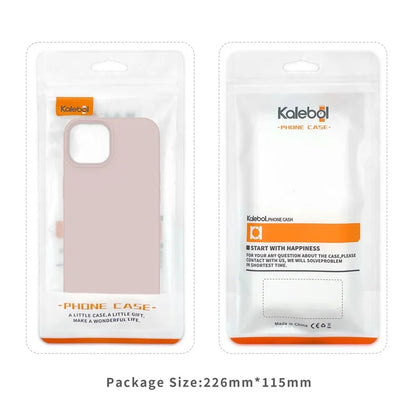 KALEBOL KLB-YTGJ002 For Samsung Galaxy S23+ Case Solid Color Liquid Silicone+PC Phone Cover