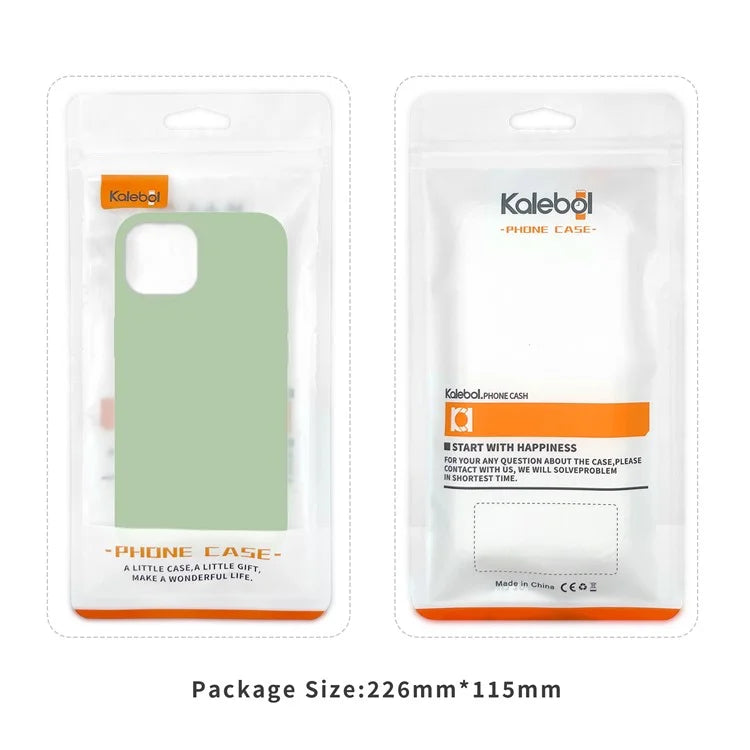 KALEBOL KLB-YTGJ002 For Samsung Galaxy S23+ Case Solid Color Liquid Silicone+PC Phone Cover