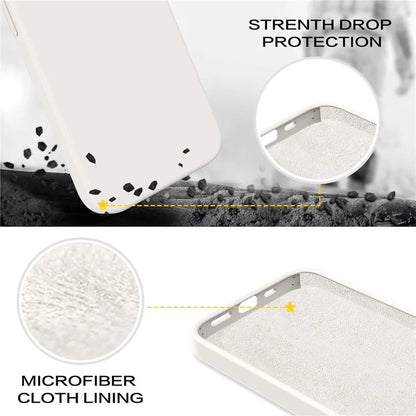 KALEBOL KLB-YTGJ002 For Samsung Galaxy S23+ Case Solid Color Liquid Silicone+PC Phone Cover