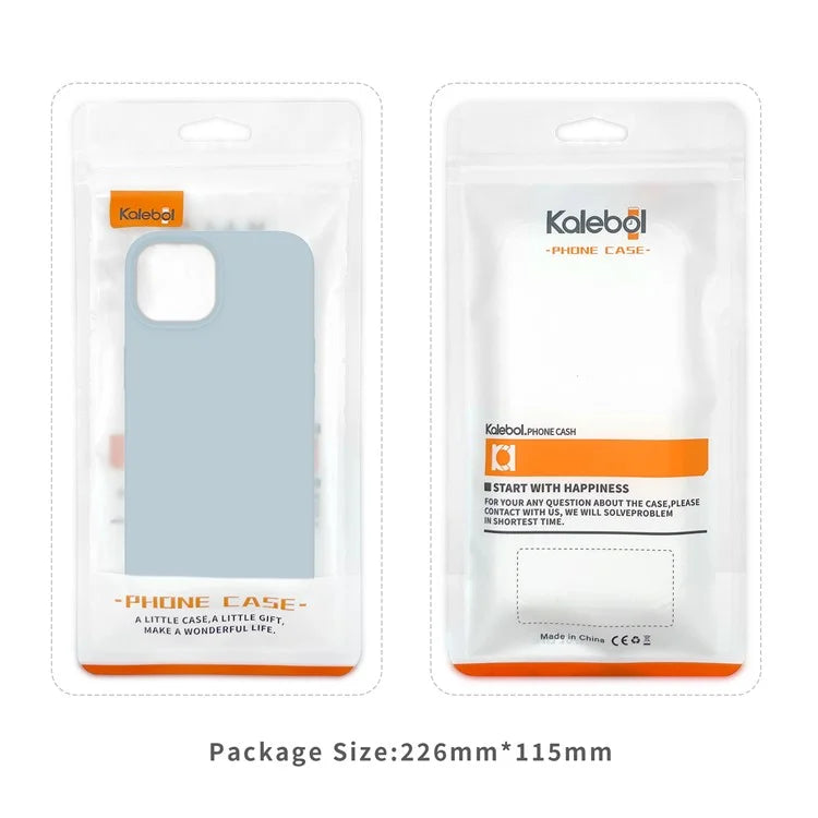 KALEBOL KLB-YTGJ002 For Samsung Galaxy S23+ Case Solid Color Liquid Silicone+PC Phone Cover