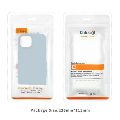 KALEBOL KLB-YTGJ002 For Samsung Galaxy S23+ Case Solid Color Liquid Silicone+PC Phone Cover