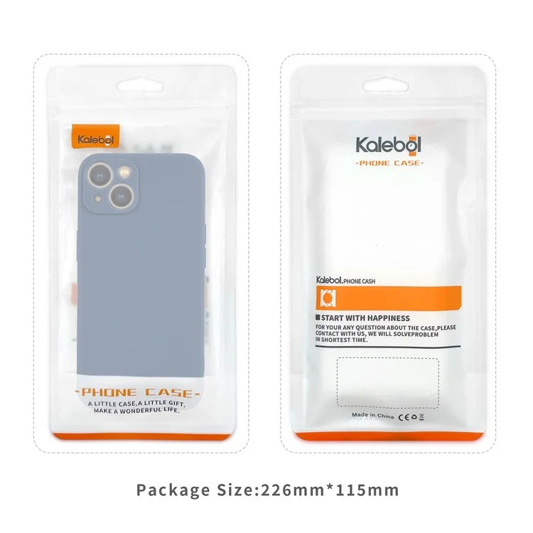 KALEBOL KLB-YTGJ002 For Samsung Galaxy S23+ Case Solid Color Liquid Silicone+PC Phone Cover