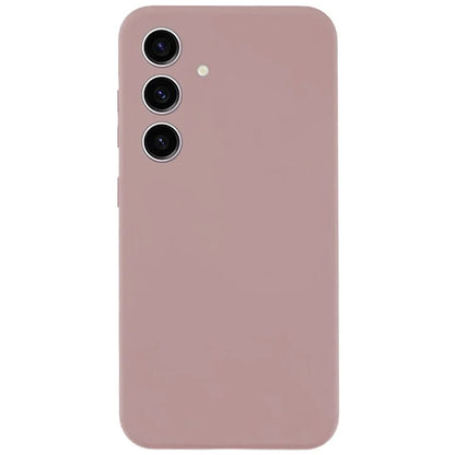 KALEBOL KLB-YTGJ002 For Samsung Galaxy S24 Case Solid Color Liquid Silicone+PC Phone Cover