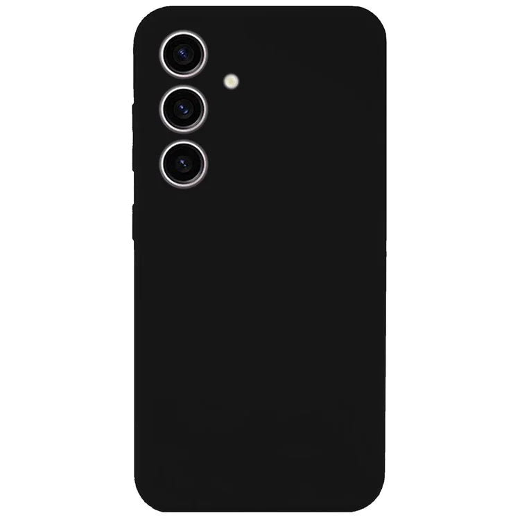 KALEBOL KLB-YTGJ002 For Samsung Galaxy S24 Case Solid Color Liquid Silicone+PC Phone Cover