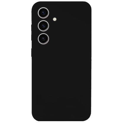 KALEBOL KLB-YTGJ002 For Samsung Galaxy S24 Case Solid Color Liquid Silicone+PC Phone Cover