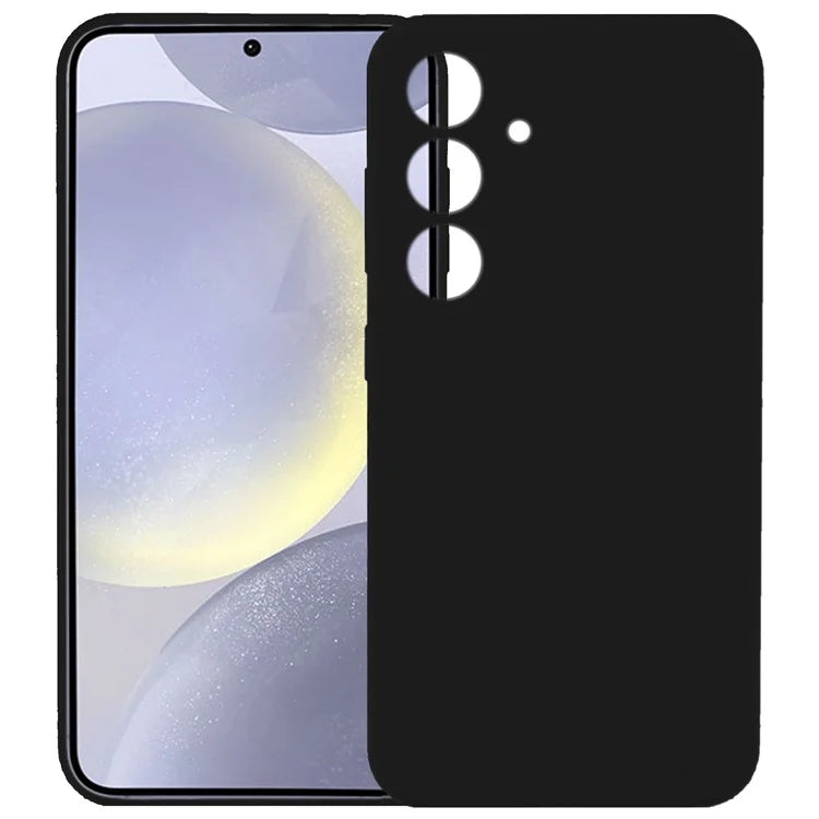 KALEBOL KLB-YTGJ002 For Samsung Galaxy S24 Case Solid Color Liquid Silicone+PC Phone Cover