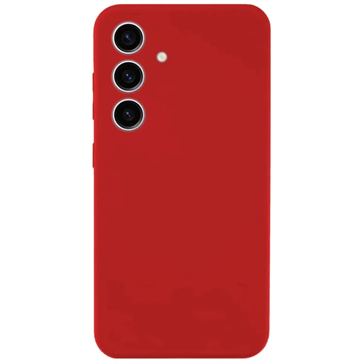 KALEBOL KLB-YTGJ002 For Samsung Galaxy S24 Case Solid Color Liquid Silicone+PC Phone Cover