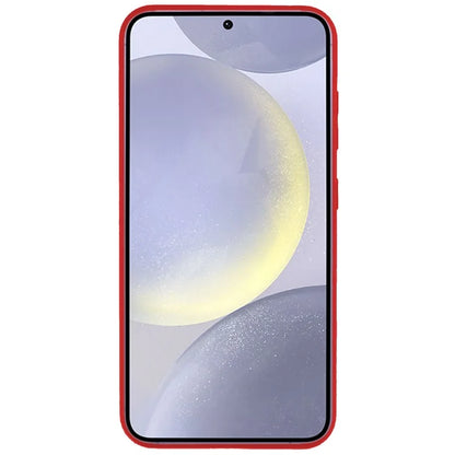 KALEBOL KLB-YTGJ002 For Samsung Galaxy S24 Case Solid Color Liquid Silicone+PC Phone Cover