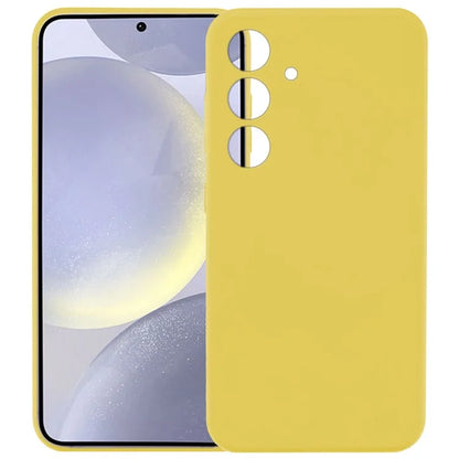 KALEBOL KLB-YTGJ002 For Samsung Galaxy S24 Case Solid Color Liquid Silicone+PC Phone Cover