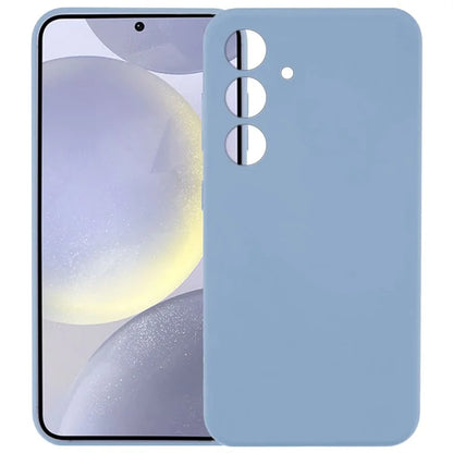 KALEBOL KLB-YTGJ002 For Samsung Galaxy S24 Case Solid Color Liquid Silicone+PC Phone Cover