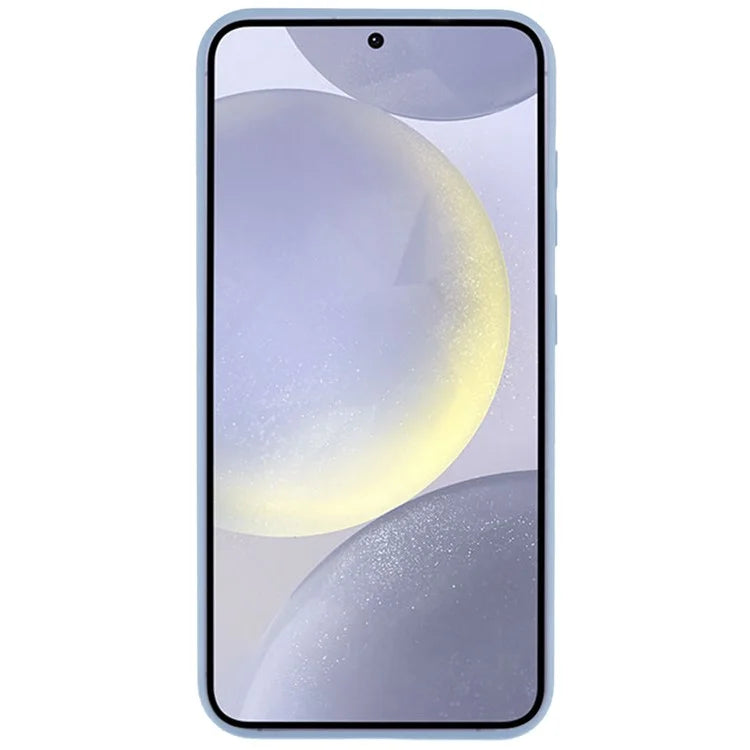 KALEBOL KLB-YTGJ002 For Samsung Galaxy S24 Case Solid Color Liquid Silicone+PC Phone Cover