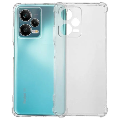KALEBOL KLB-TPU007 For Xiaomi Redmi Note 12 Pro 5G Case 1.5mm TPU Transparent Anti-Drop Phone Cover