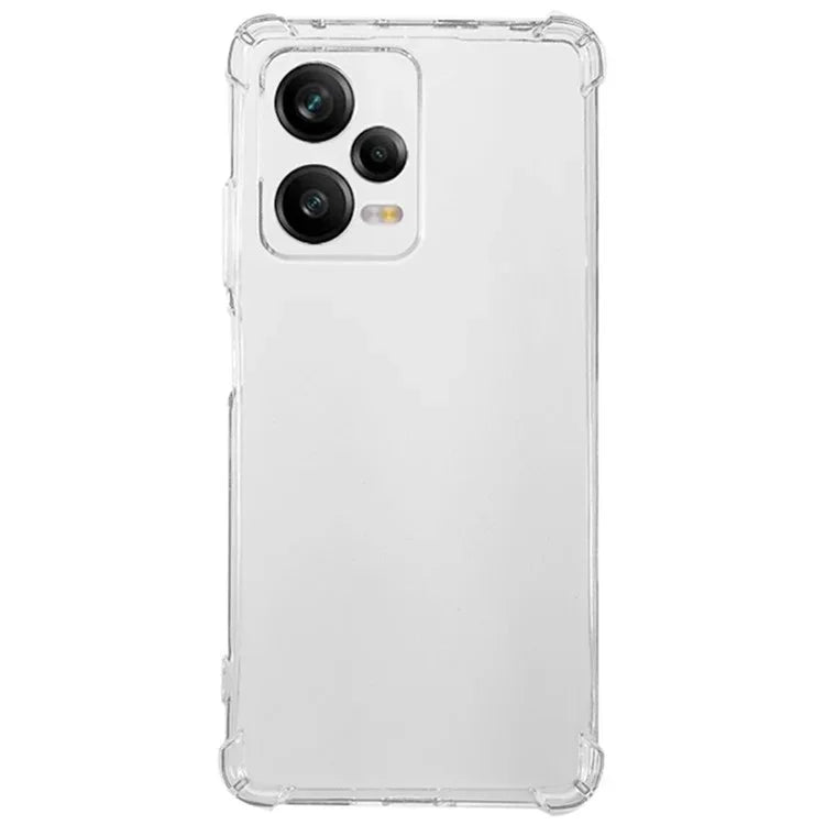 KALEBOL KLB-TPU007 For Xiaomi Redmi Note 12 Pro 5G Case 1.5mm TPU Transparent Anti-Drop Phone Cover